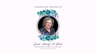 Mandy A. Glunt Memorial Service