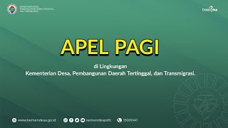 Apel Pagi Kemendes PDTT - Selasa, 2 November 2021.