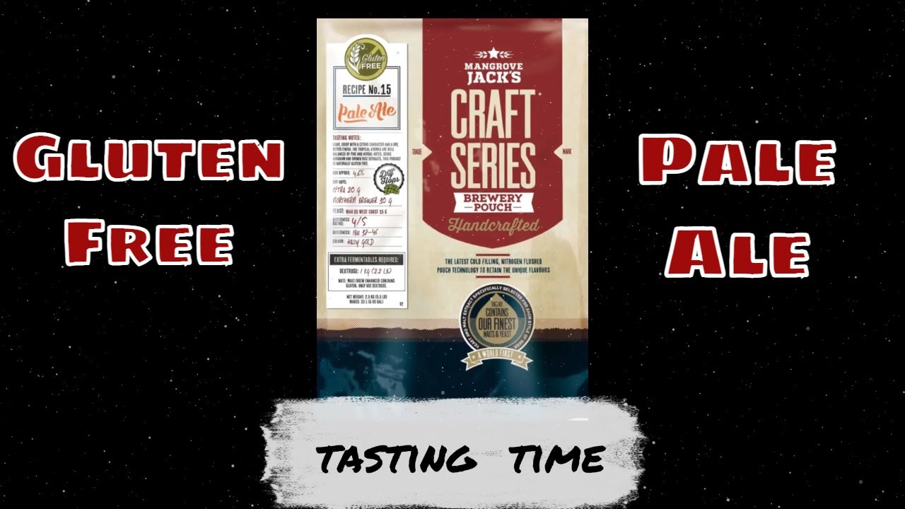 Taste Test: Mangrove Jack's Gluten-free Pale Ale - A Gluten-free Beer Adventure!