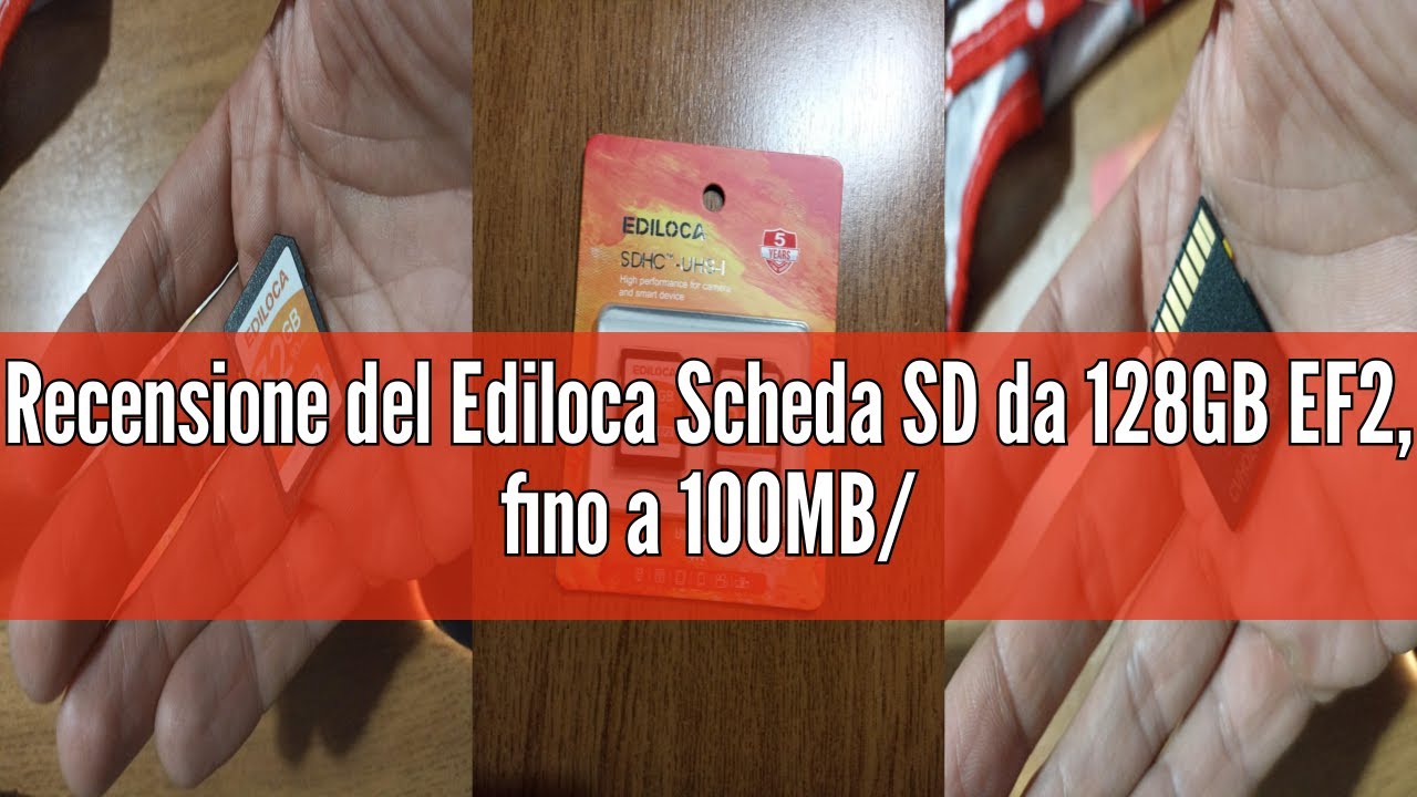 Scheda SD 128GB EF2 - Lettura 100MB/s, UHS-I, C10, U3, V30, Per Video 4K E Fotocamere - Foto 12