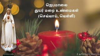 Rosary in Tamil | ஜெபமாலை Jabamalai | Jebamalai | Sorrowful Mystery | துயர் மறை உண்மைகள் Tue & Fri