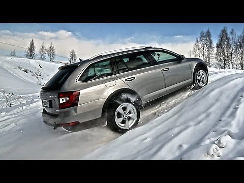 До Дачи ЛЮБОЙ ЦЕНОЙ! Скаут - Лучшая Октавия, но доедет ли? Skoda Winter Experience ч.2