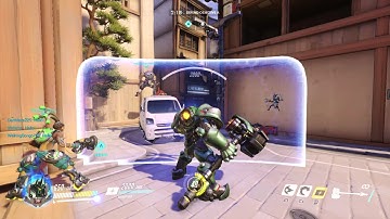 Overwatch - Players Vs. AI - Reinhardt