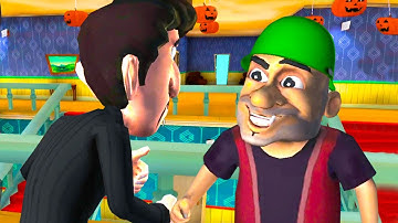 Scary Robber Home Clash - New Update Halloween New Level - Just Hanging Around (Android, iOS)