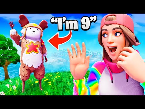 Finally Playing With The Cutest Fortnite Kid Ever