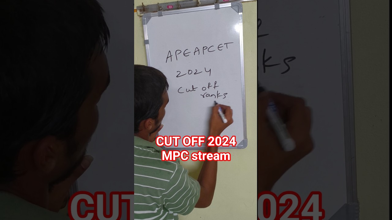 APEAPCET 2024 cut off ranks 