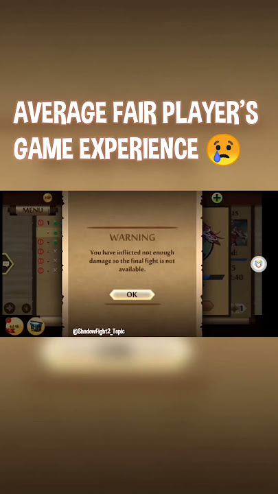 Average Fair Player's Experience In Shadow Fight 2 | Shadow Fight 2 #shadowfight2