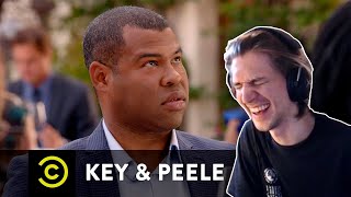 xQc Reacts To French Restaurant - Key \& Peele by Comedy Central