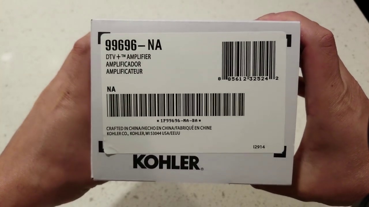 UNBOXING KOHLER DTV Amplifier K 99696 NA