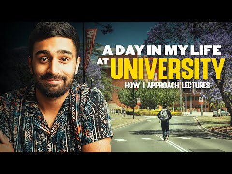 A Day in My Life At University in Australia (How I Approach Lectures)