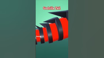 Godzilla Tail Size #monster #godzilla #comparison
