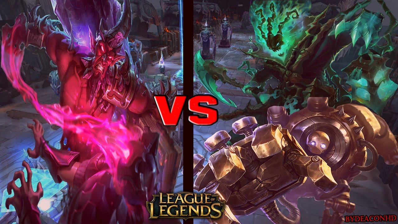 Main Ryze vs Blitzcrank y Thresh - Con SapoElegante y Parliament | League of Legends