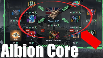 Albion Core gameplay #wotblitz