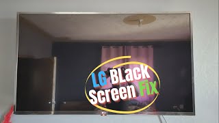 LG TV Black screen Fix by Ricardo Gardener 109,656 views 11 months ago 5 minutes, 5 seconds