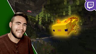 Minecraft Twitch Clips | The Quest For The Golden Axlotl