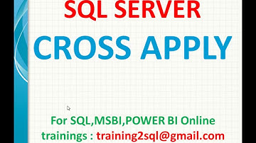 Cross Apply in SQL Server | cross apply vs inner join in Sql Server