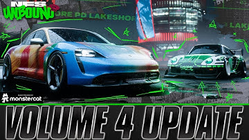 Need For Speed Unbound - VOLUME 4 UPDATE | PORSCHE TAYCAN, NEW EVENTS, GAUNTLET PLAYLISTS & MORE