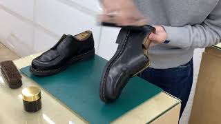 [ASMR] paraboot chambord - shoecare & shoeshine