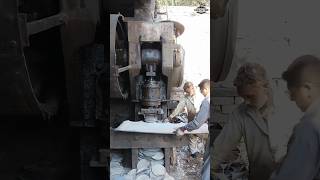 Incredible Machine works to Iron plate cutting #incredible #machine #cutting #shorts