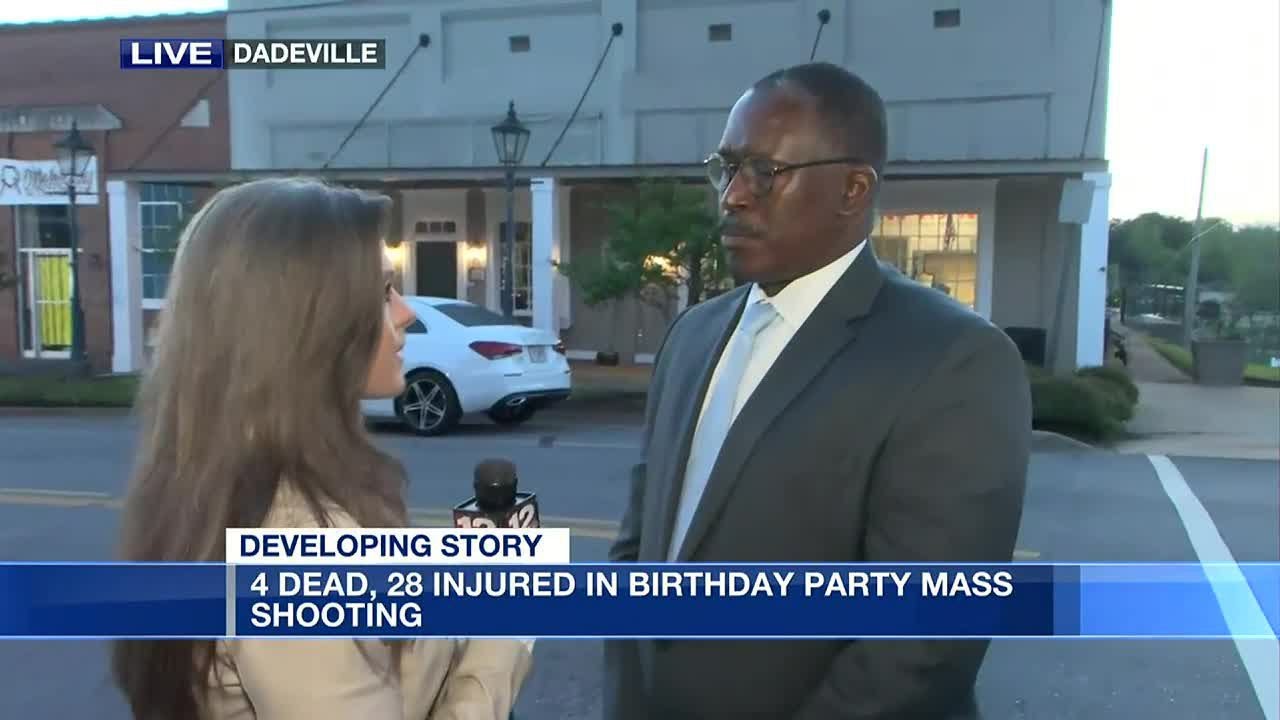 Tallapoosa County commissioner speaks following Dadeville mass shooting