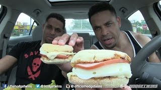 Tasting McDonald's Egg White Delights @Hodgetwins