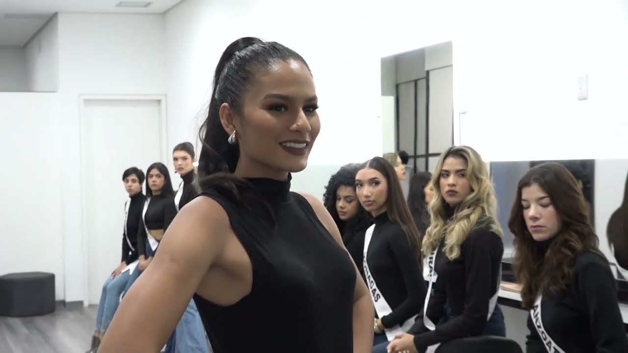 Clase de Pasarela en Miss Turismo Venezuela por May Niño