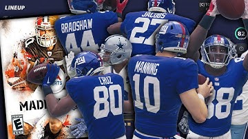 What If The 2011 New York Giants Were Superstar X Factors In Madden 21? Madden 21 Experiment