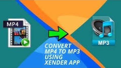 HOW TO USE XENDER TO CONVERT VIDEO TO AUDIO
