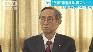 自民が改憲議論再開　3月党大会まで改正案まとめへ(18/01/26)