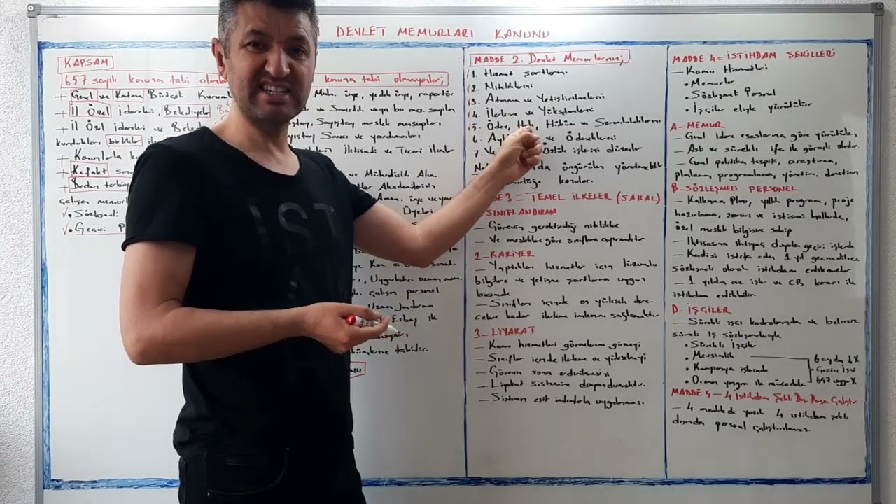 657 SAYILI DEVLET MEMURLARI KANUNU 1