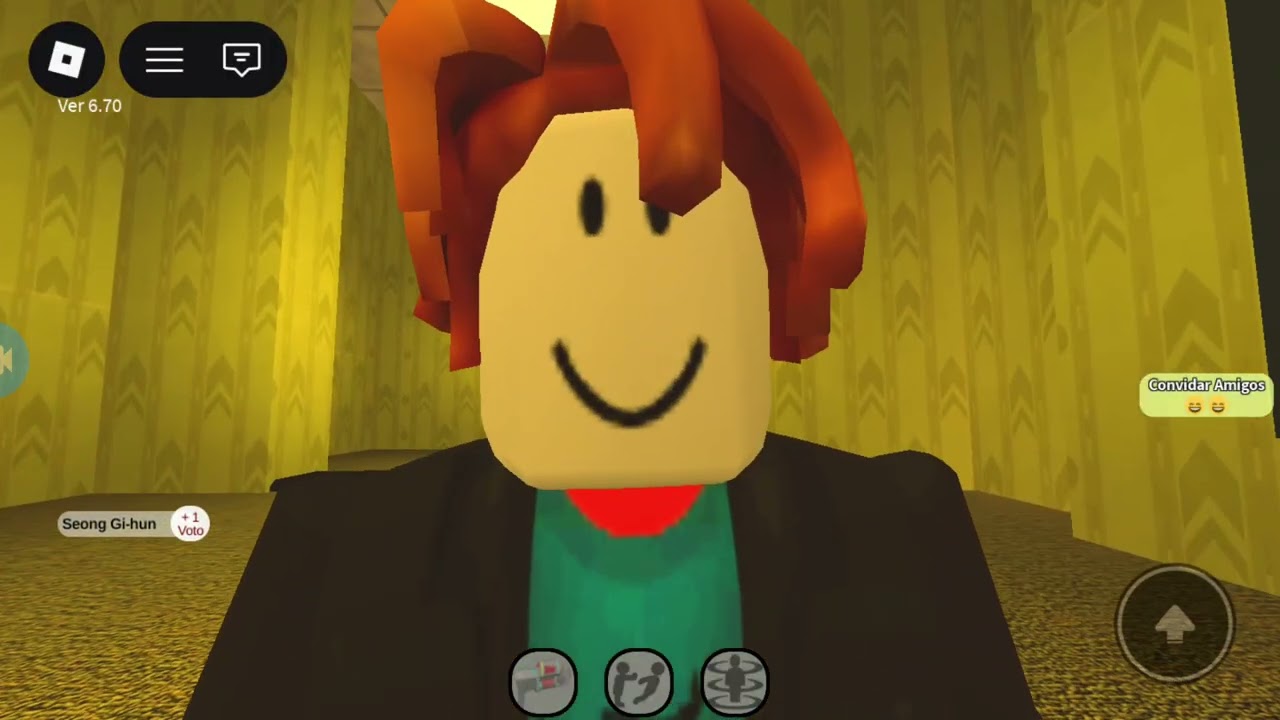 Jogo de escolhas no Roblox