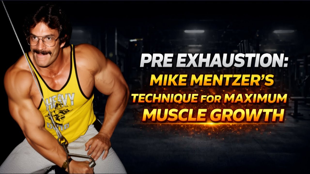 ПРЕДВАРИТЕЛЬНАЯ РАЗМИНКА: ТЕХНИКА МАЙКА МЕНТЦЕРА ДЛЯ МАКСИМАЛЬНОГО РОСТА МЫШЦ #mikementzer #train...