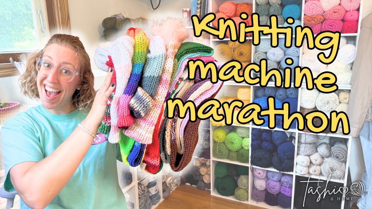 🧶 Бюст из обрезков пряжи 🧶 в моём новом вращающемся кресле FlexiSpot 🪑 // Видеоблог Таши дома