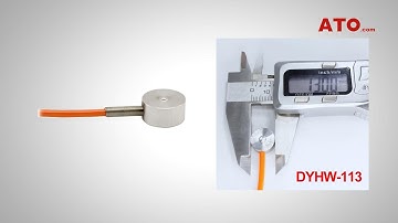 High Precision Miniature Button Load Cell