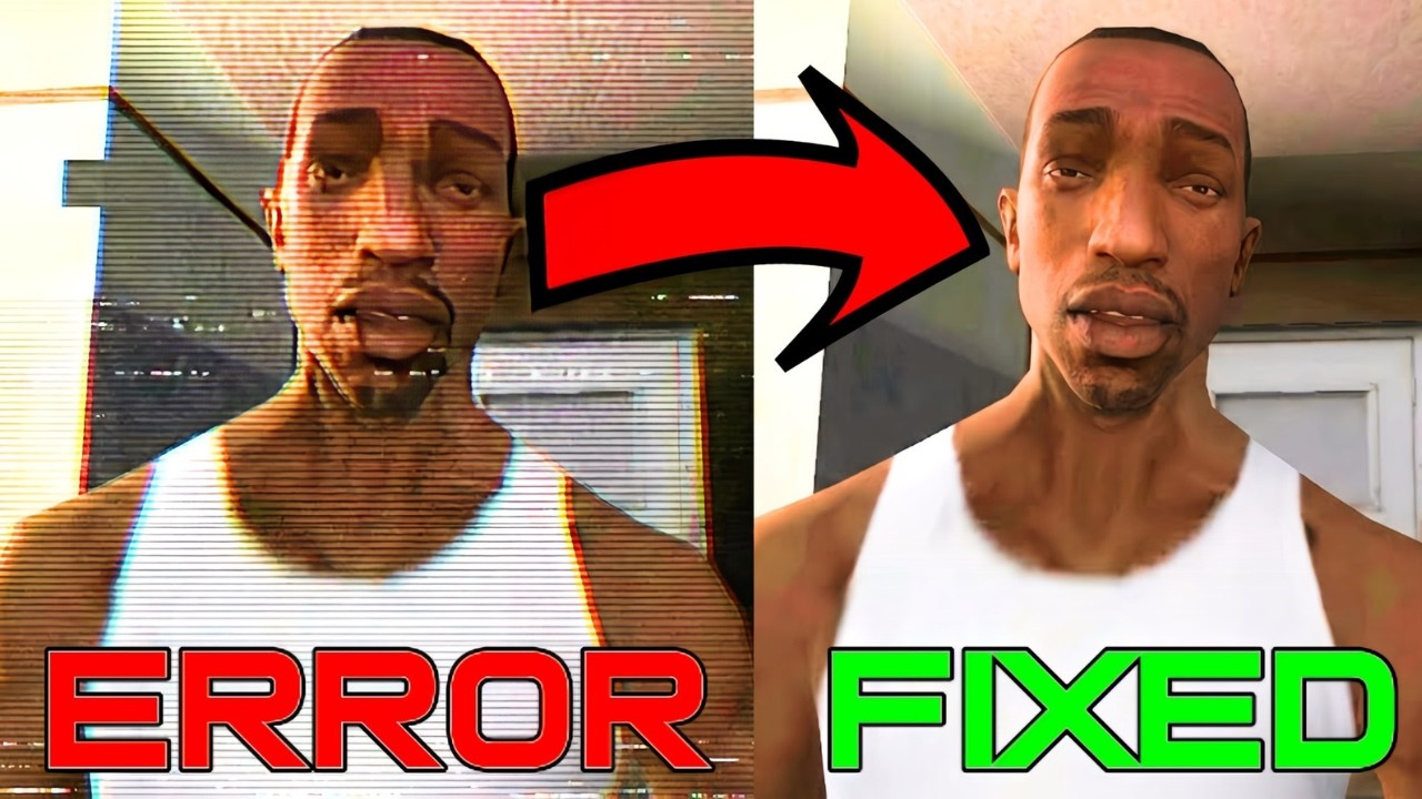 How To Fix Screen Flickering Issue In GTA San Andreas(PC & Laptop ...