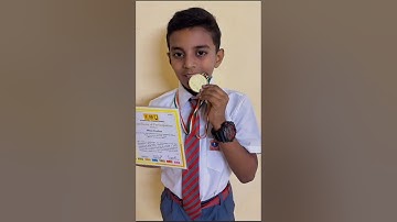 🧿Gold Medal of excellence at the SOF International Mathematics Olympiad💫✨#shorts#sof#imo