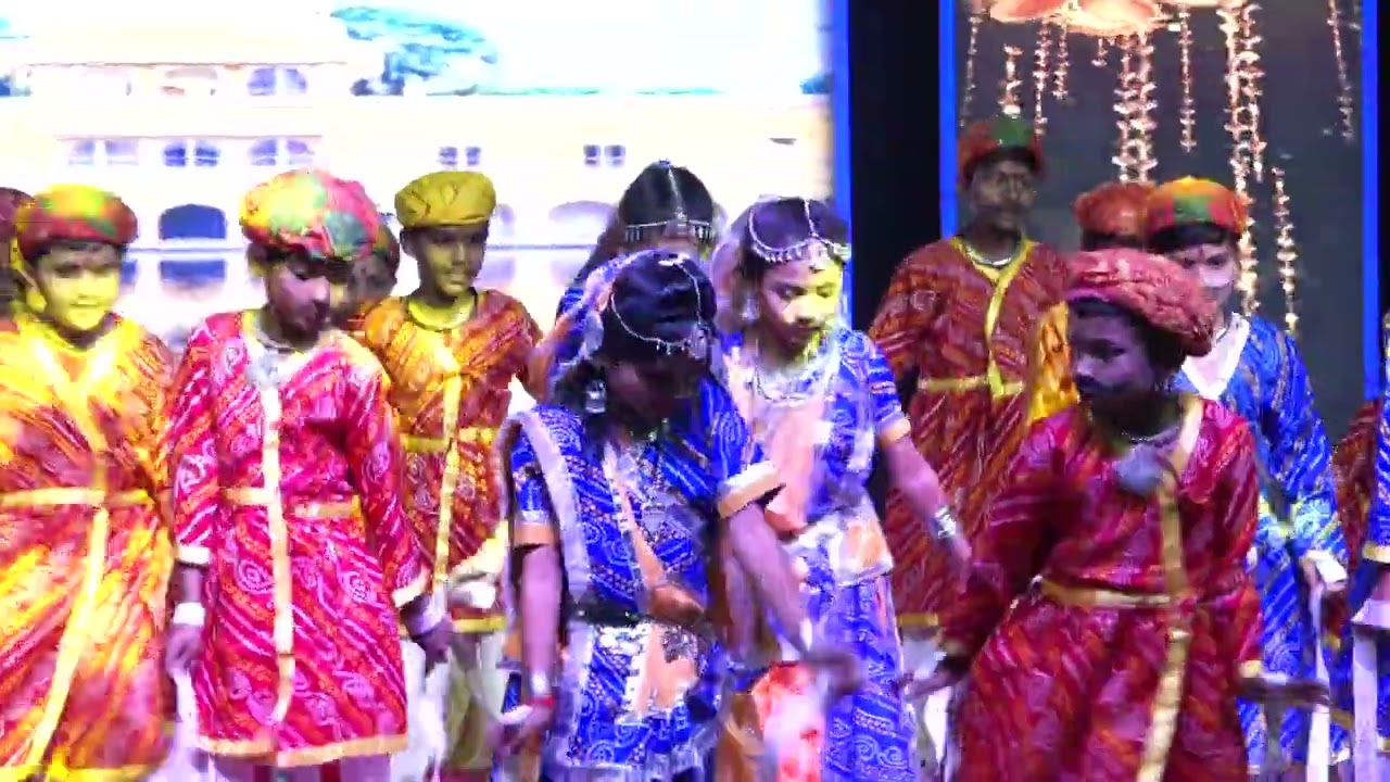 💃 Rajasthani Folk DancePerformed by: Class  4th B Students Choreographed by: Ms. Varsha Zore