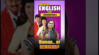 Have you heard the word Demigod? 😳| Aim English #spokenenglish#demigod #thalapathyvijay  #aimenglish
