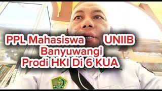 Ngumpul di Aula Kemenag Banyuwangi Dalam Rangka Pembekalan PPL Mahasiswa Prodi HKI UNIIB Banyuwangi
