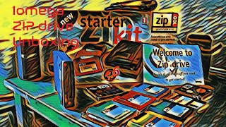 Retro Computing Unboxing An Iomega Zip Drive. How I Ran The 8088Mph Demo