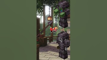 Minecraft Spear vs Zombie and Skeleton #minecraft #shortsfeed #minecraftshorts #trendingshorts