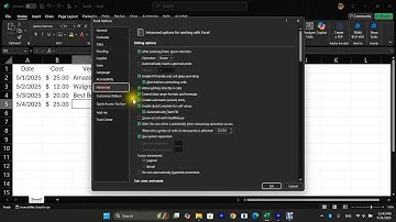 Microsoft Excel - Disable Auto Complete / Auto Suggestion