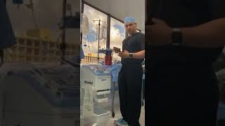 OR assistant talks about cell saver | Unique Aesthetic Center