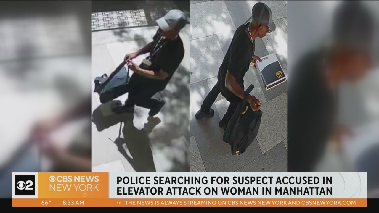 Woman recovering after attack in elevator in Manhattan - YouTube