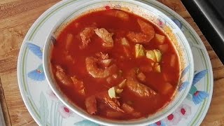 CALDO DE CAMARÓN!!  😋 PARA ESTA CUARESMA! RECETA FÁCIL! 🤗