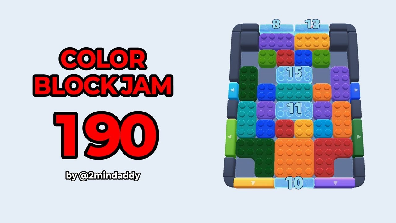Color Block Jam Level 190 - YouTube