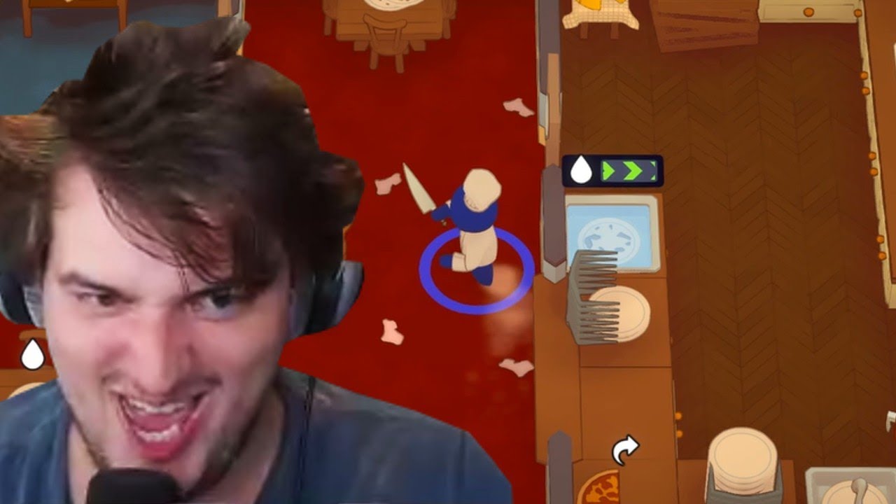 Sneegsnag harasses customers in PlateUp