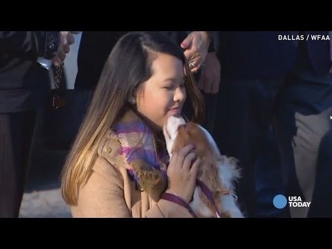 Video: Nina Pham's Dog Bentley Doing 