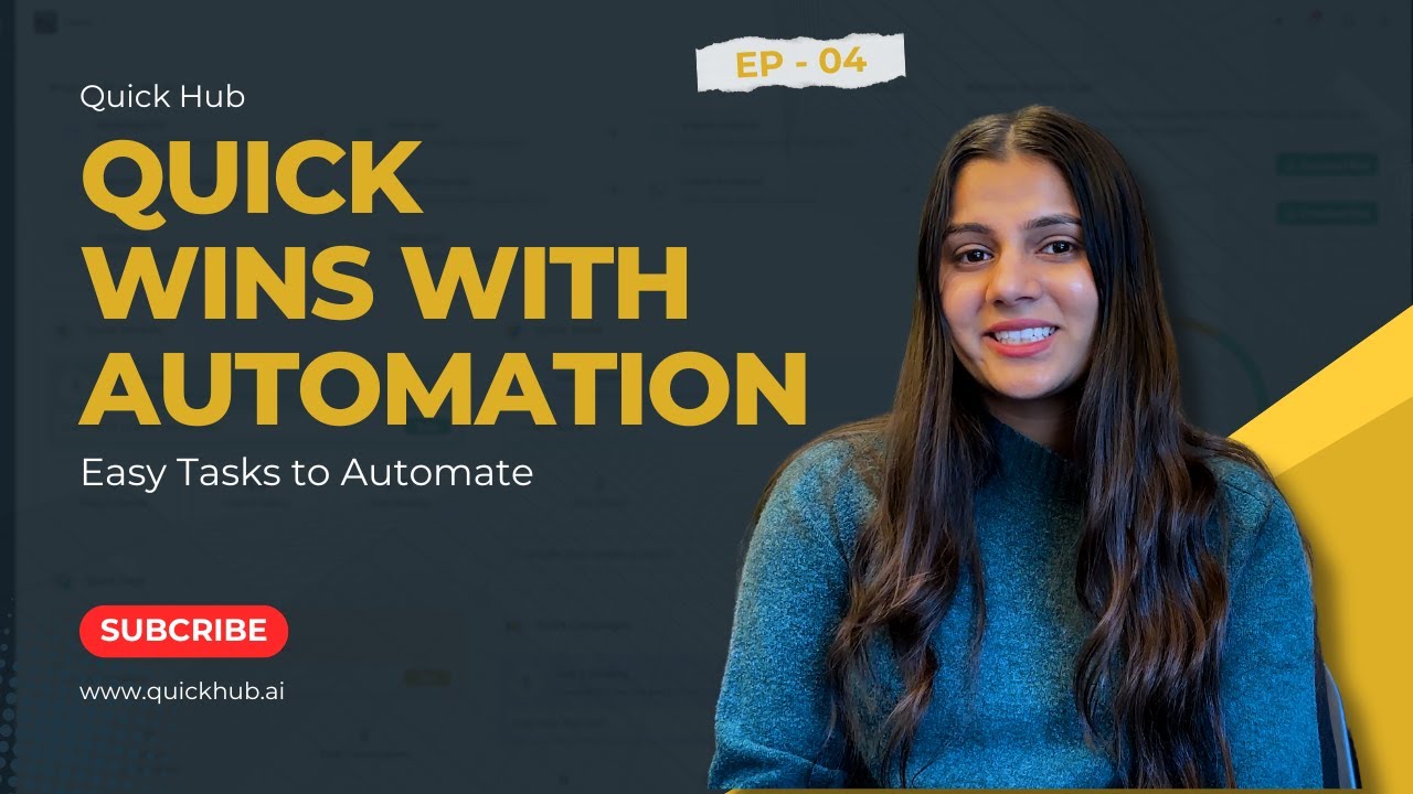 Stop Wasting Time: Automate Your Business Workflows with Quick Hub