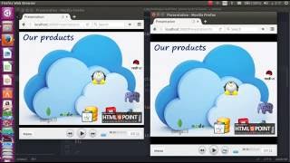 real time powerpoint presntion mamon,js